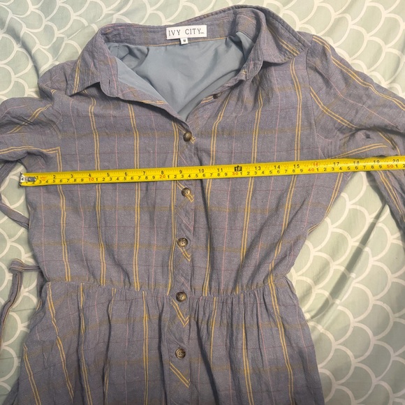 ❤️Ivy City Tommie Plaid dress SZ M - Picture 9 of 9
